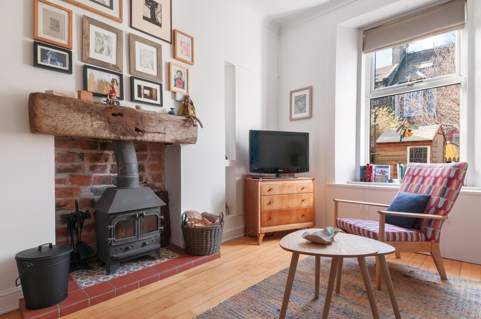 Cozy With Character Vibrant Cottage Style Flat At Leith Links Park Edinburgh Bagian luar foto